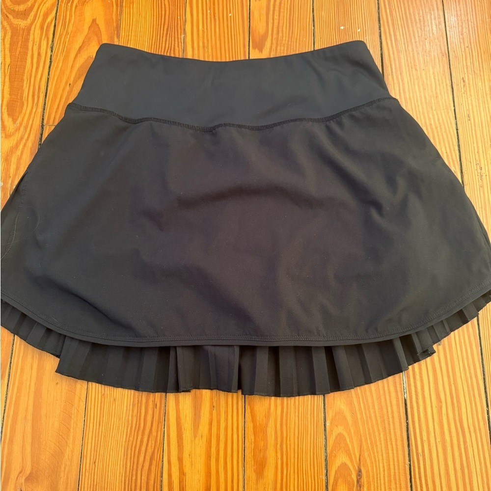 Baleaf Black Mini Skirt with Pleated Hem